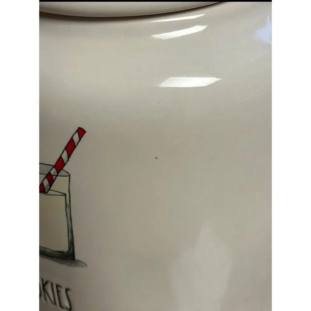 Rae‎ Dunn SANTA'S COOKIES Christmas canister